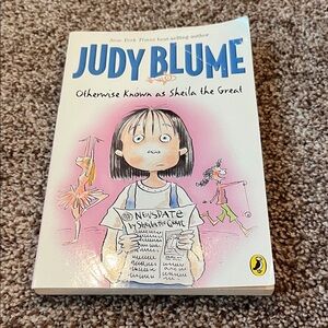 Judy Blume Otherwise Known as Sheila the Great Book